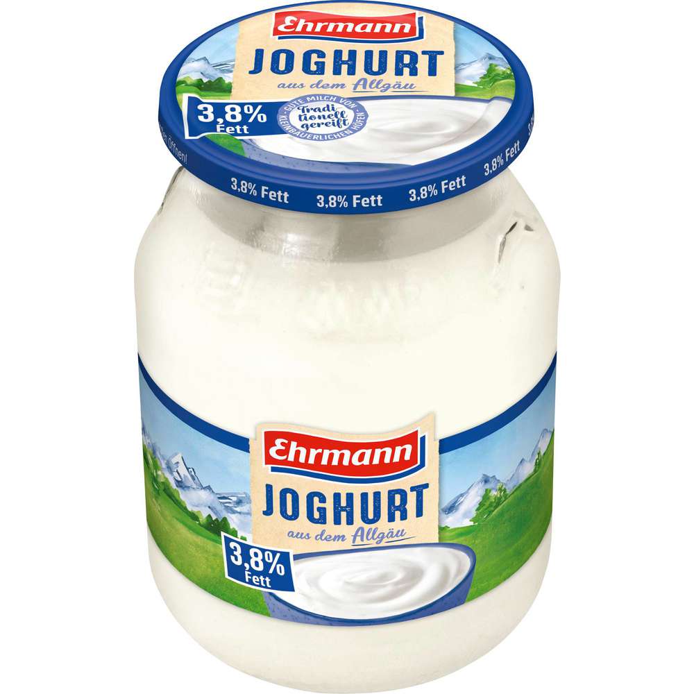 Produktabbildung Ehrmann Frischer Joghurt 3,8% Fett
