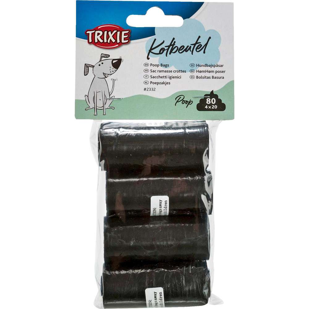 Produktabbildung TRIXIE Hundekotbeutel, schwarz
