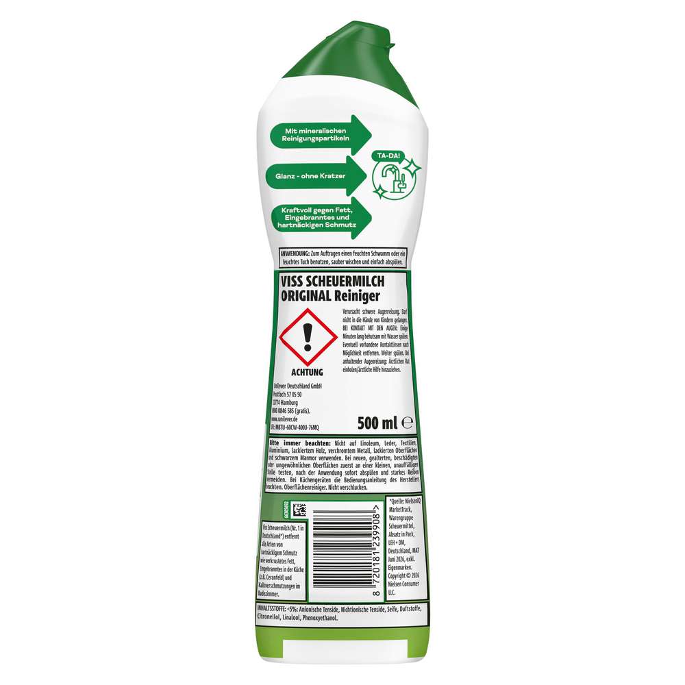 Produktabbildung Viss Scheuermilch, Original