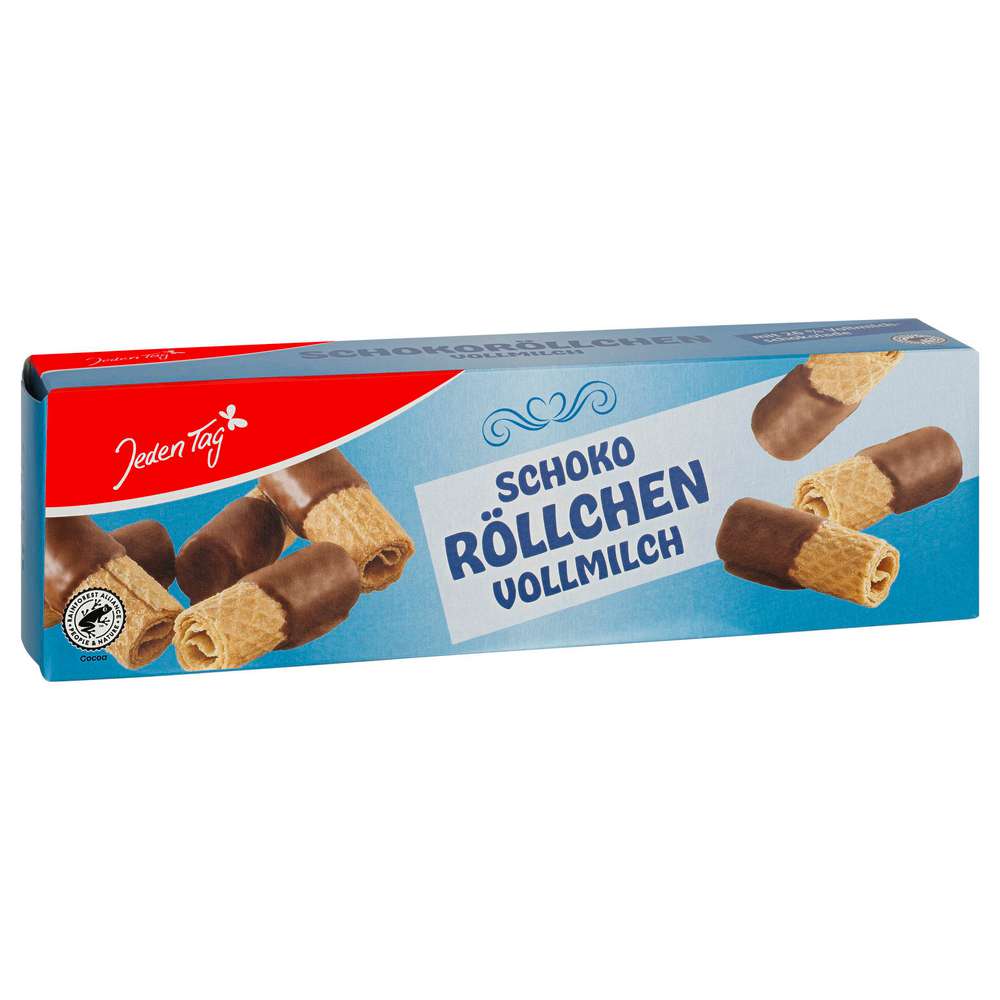 Produktabbildung Jeden Tag Schoko-Röllchen Vollmilch