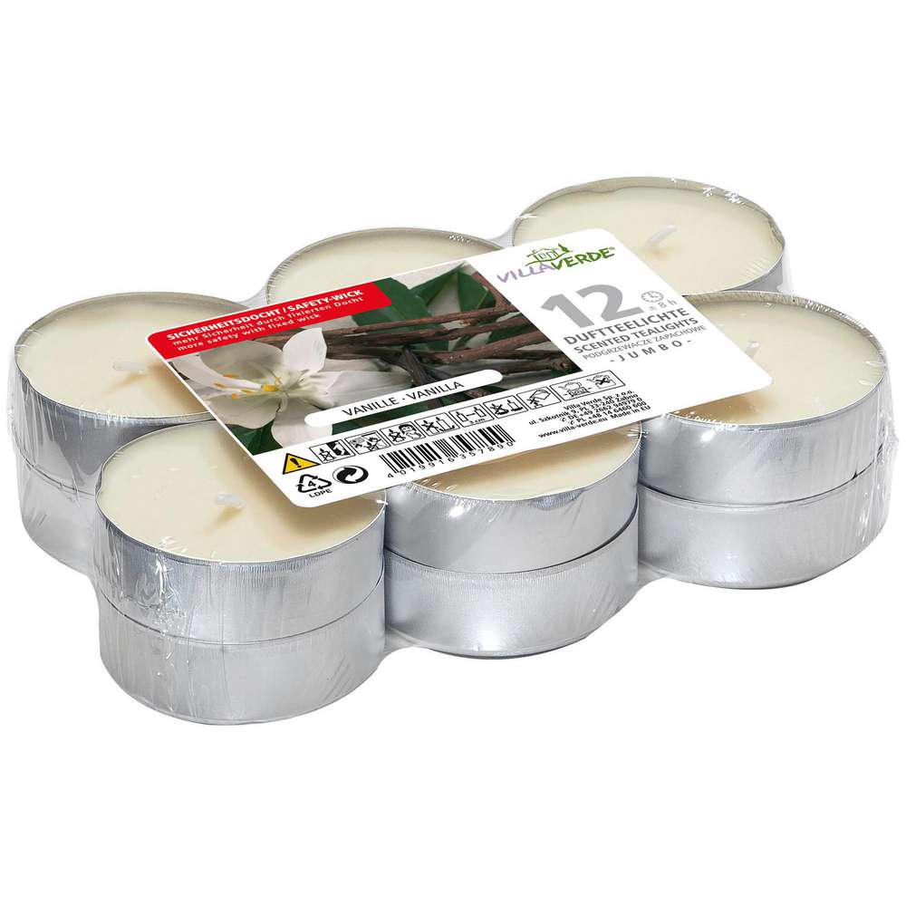 Produktabbildung Villa Verde Duftteelichter Jumbo, Vanille