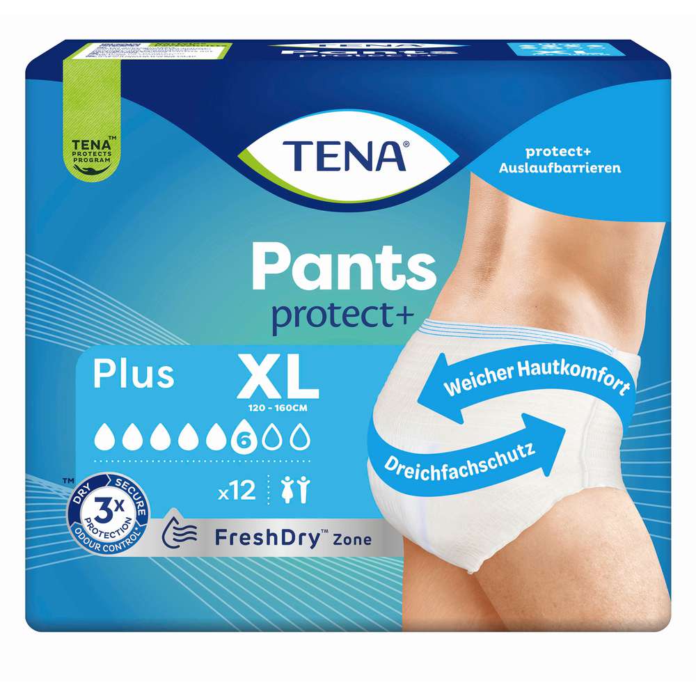 Produktabbildung Tena Inkontinenz-Pants Protect Plus, Plus XL