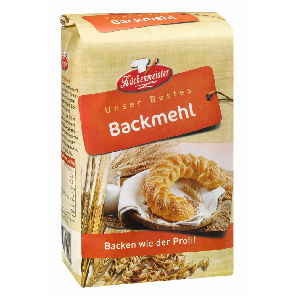Produktabbildung Küchenmeister Backmehl Type 550