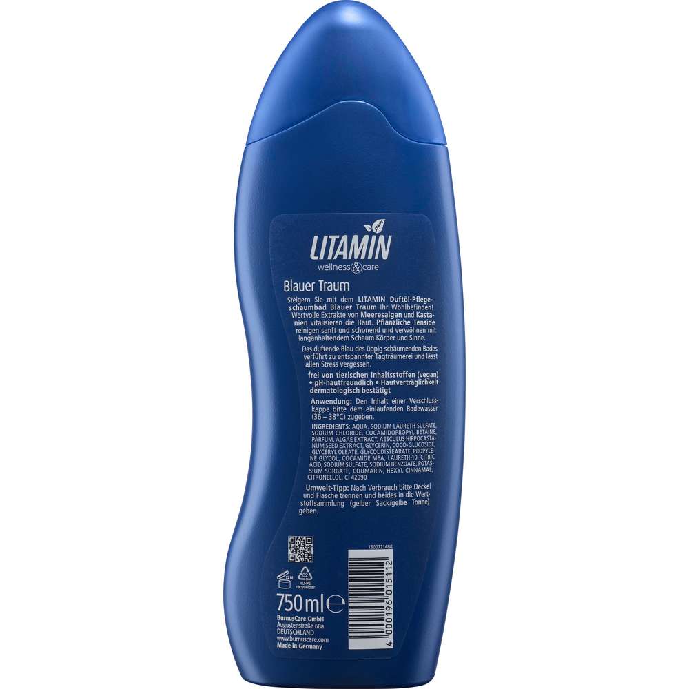 Produktabbildung Litamin SchaumBad, Blauer Traum