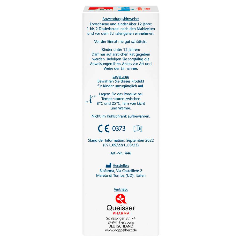 Produktabbildung Doppelherz Magen-Gel gegen Sodbrennen + bei Reflux