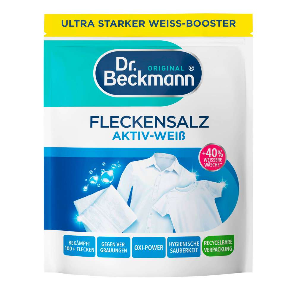 Produktabbildung Dr. Beckmann Fleckensalz, Aktiv-Weiß