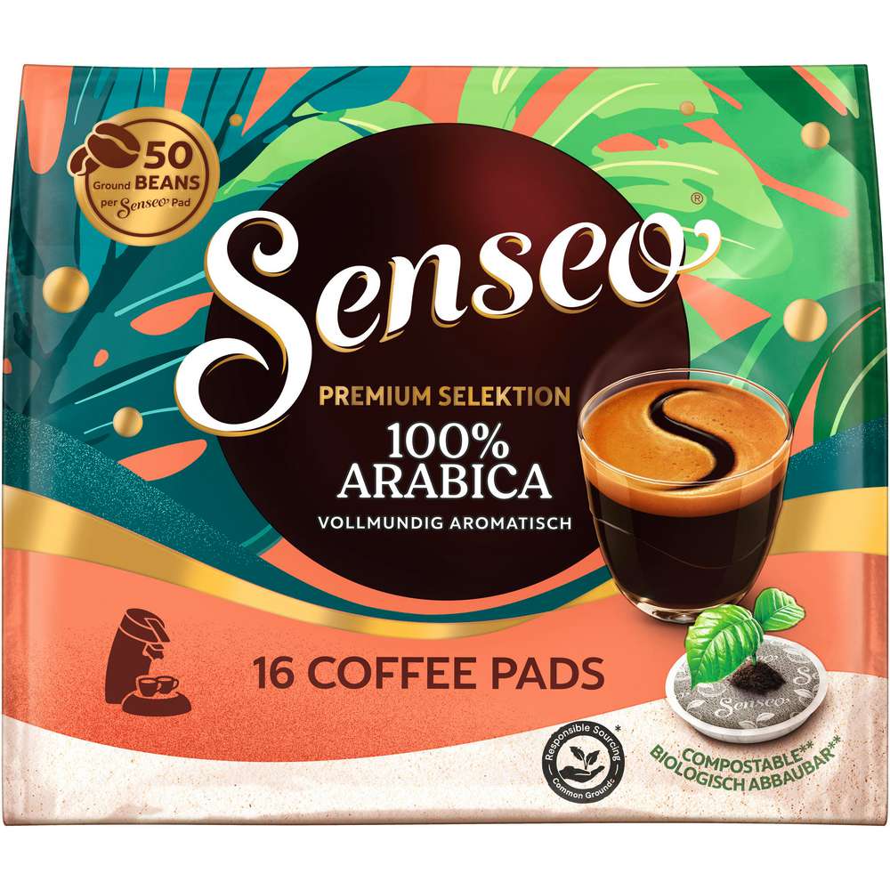 Produktabbildung Senseo Kaffeepads Premium Selektion, 100% Arabica