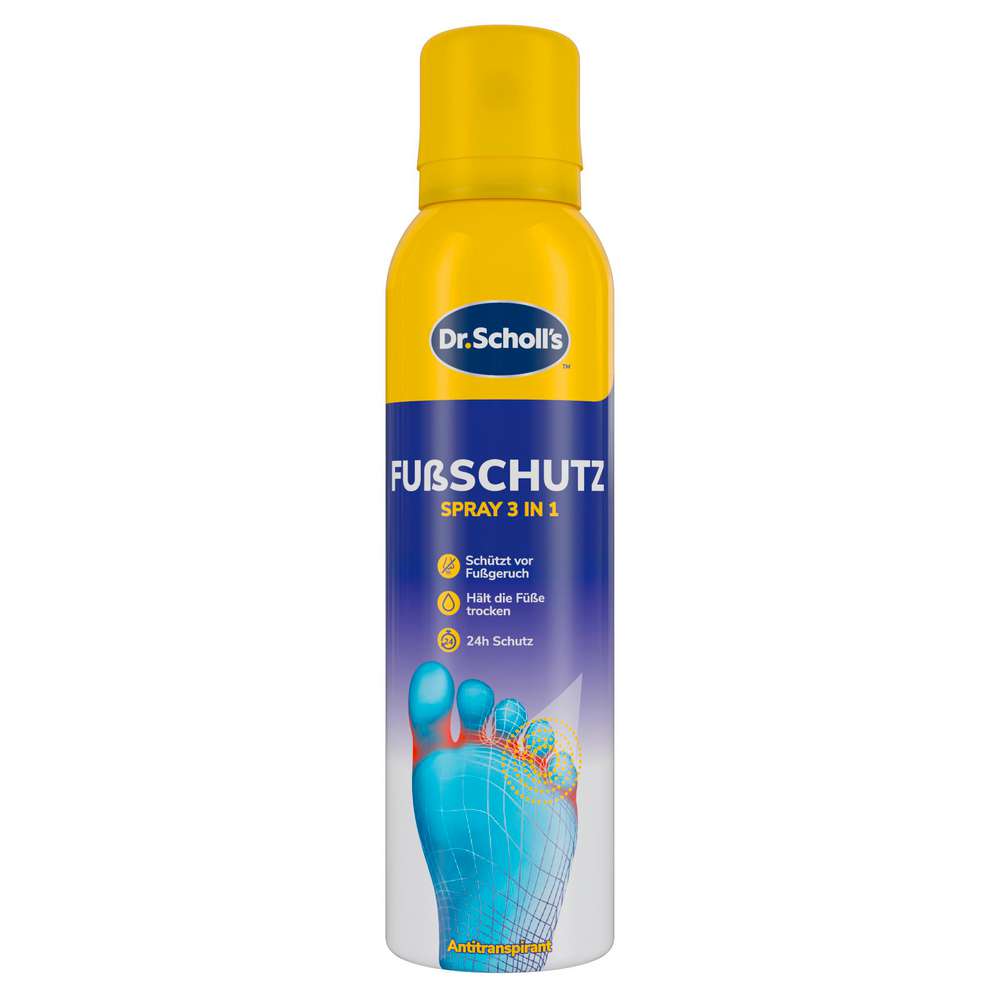 Produktabbildung Scholl Fußschutz Spray, 2 in 1