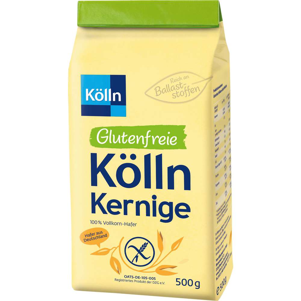 Produktabbildung Kölln Haferflocken Balance, kernig, glutenfrei