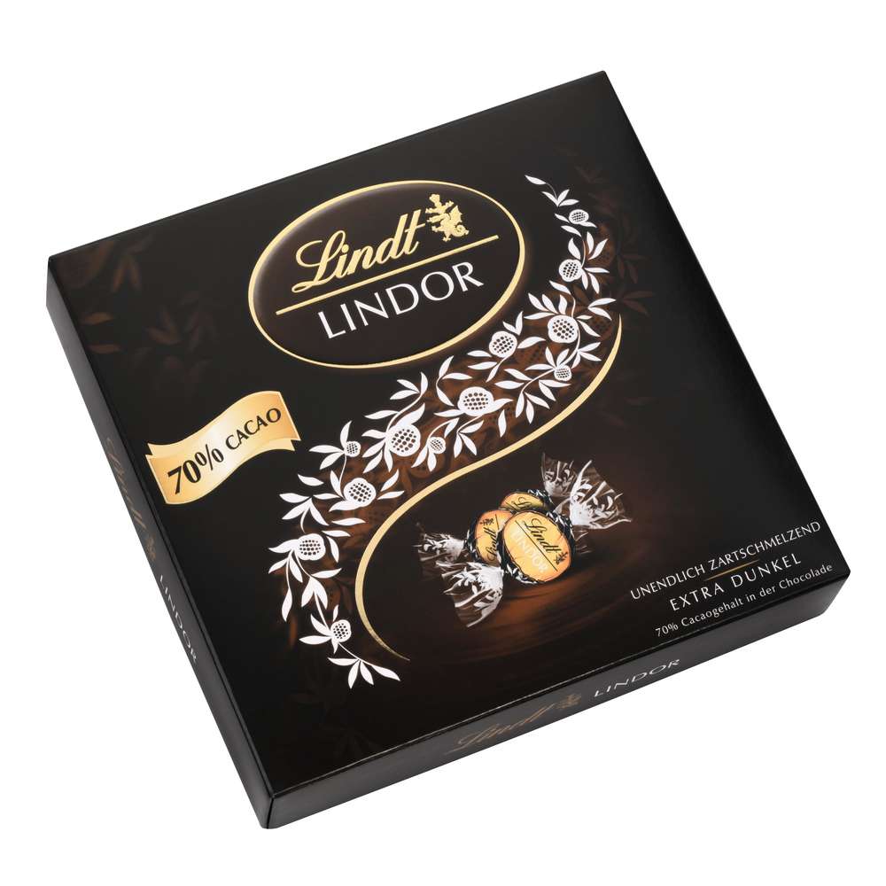 Produktabbildung Lindt Lindor Schokokugeln, extra dunkel