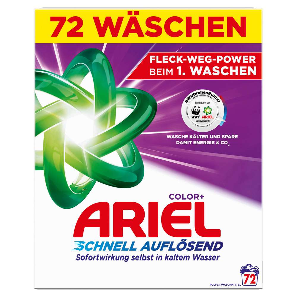 Produktabbildung Ariel Color-Waschmittel Pulver