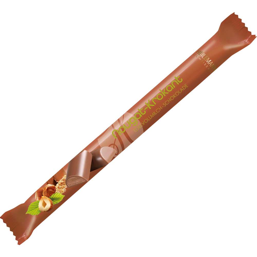 Produktabbildung Heilemann Schokoriegel, Nougat/Krokant Stick