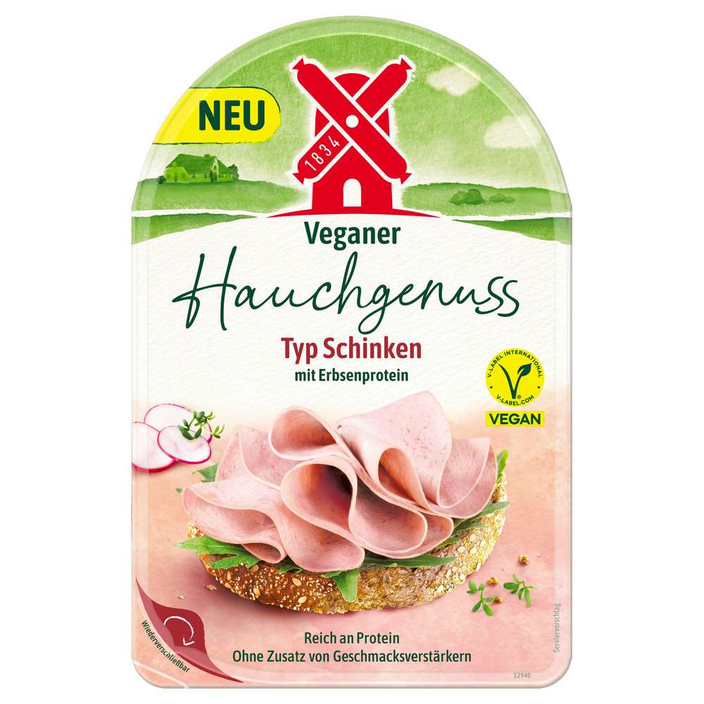 Produktabbildung Rügenwalder Mühle Veganer Schinken Hauchgenuss