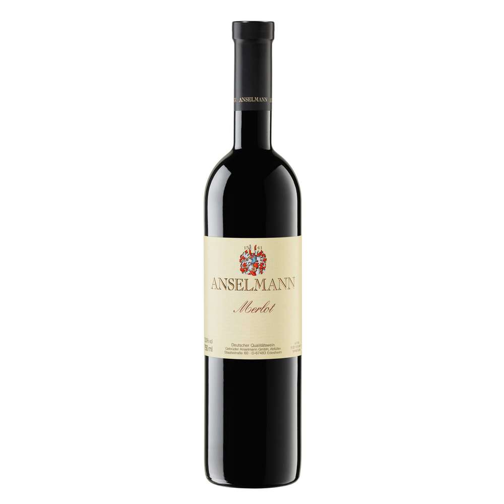 Produktabbildung Anselmann Merlot Pfalz DQW, Rotwein