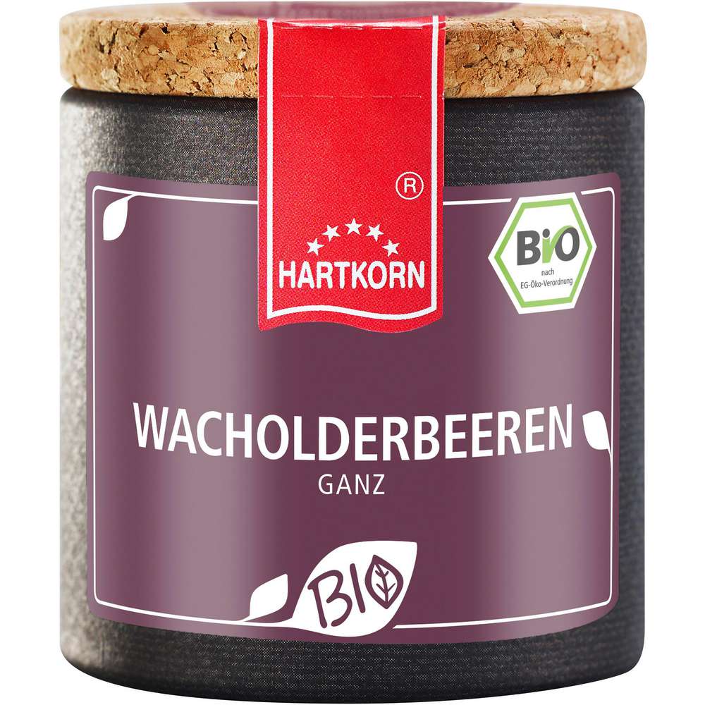 Produktabbildung Hartkorn Bio Wacholderbeeren, ganz