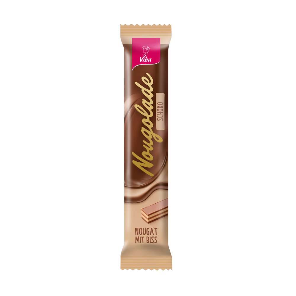 Produktabbildung Viba Schoko Riegel Nougat,  Schoko