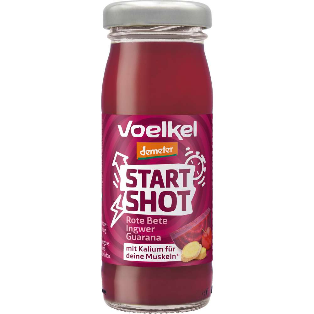 Produktabbildung Voelkel Demeter Start Shot, Rote Bete/Ingwer/Guarana