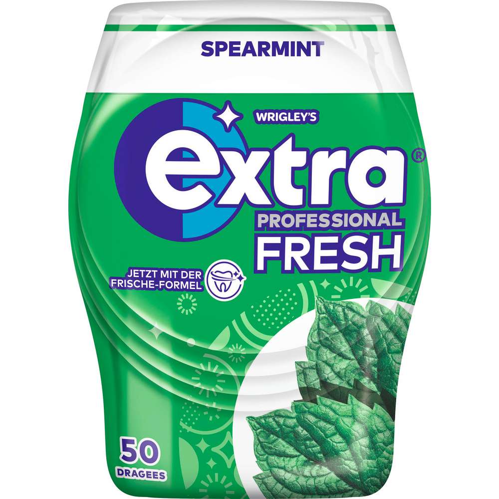 Produktabbildung Wrigley's Kaugummi Extra Professional, Fresh Spearmint