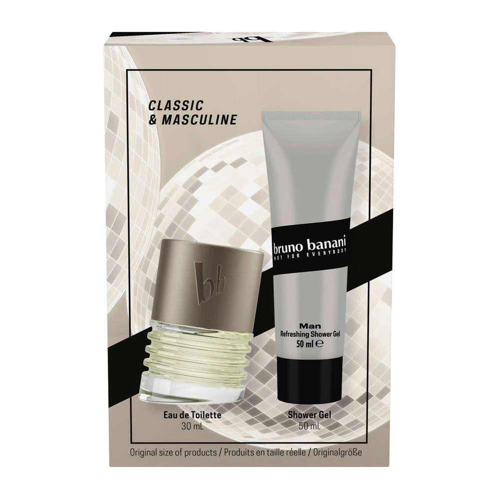 Produktabbildung Bruno Banani Geschenk-Set Man, Eau de Toilette/Shower Gel