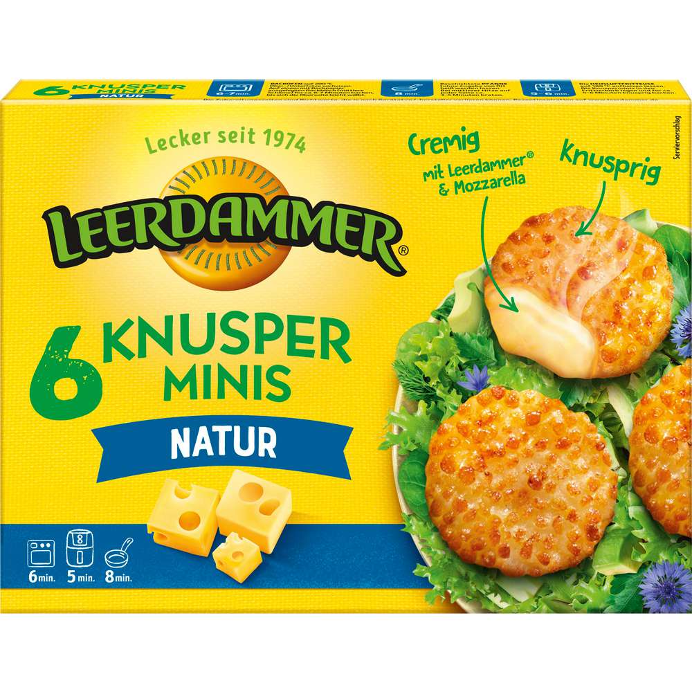 Produktabbildung Leerdammer Knusper Minis Natur