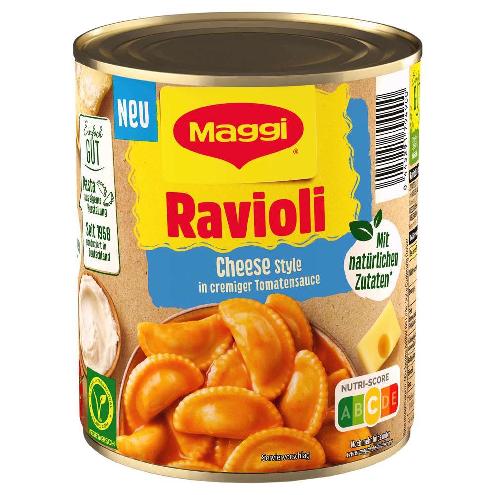Produktabbildung Maggi Ravioli Käse Style