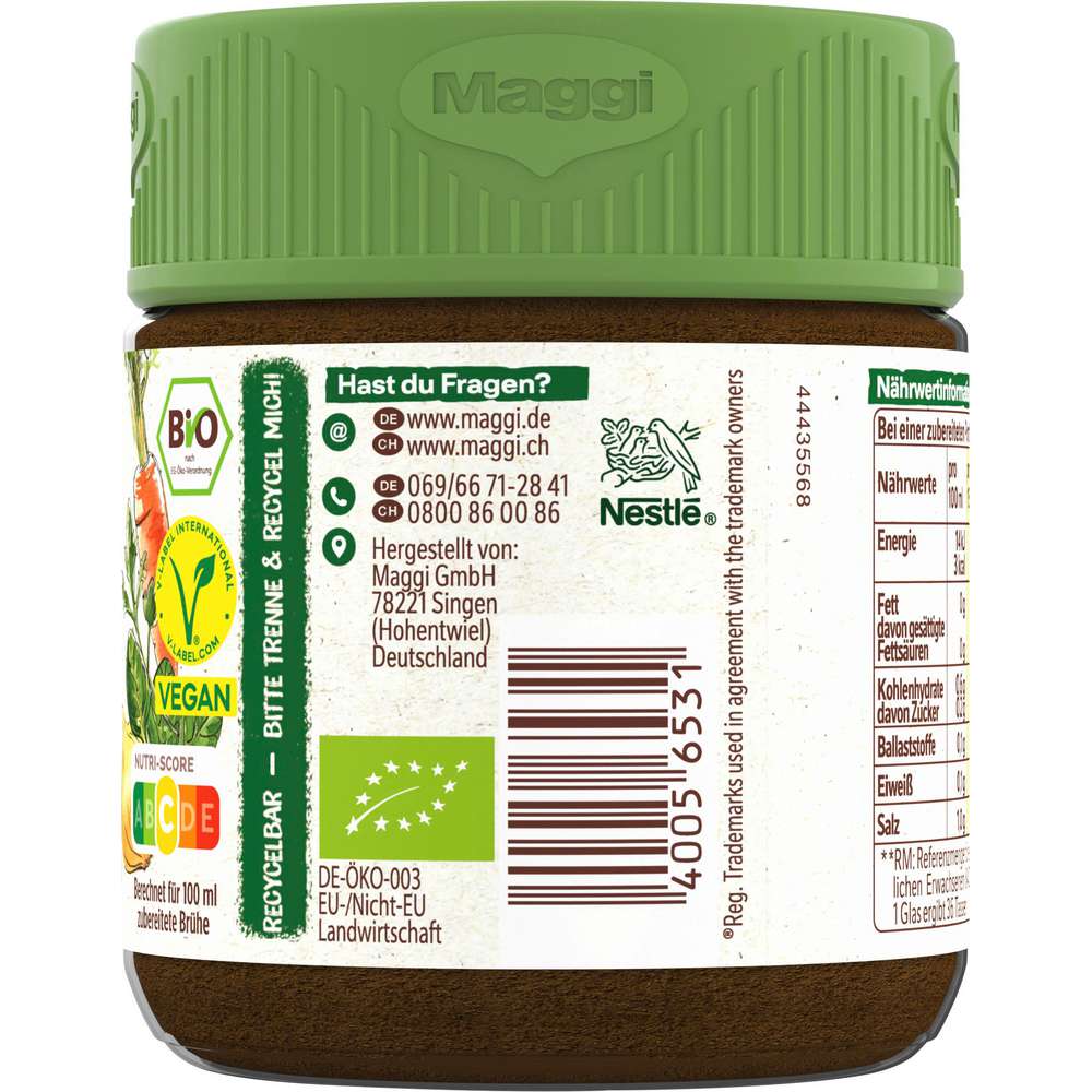 Produktabbildung Maggi Bio Gemüsebouillon
