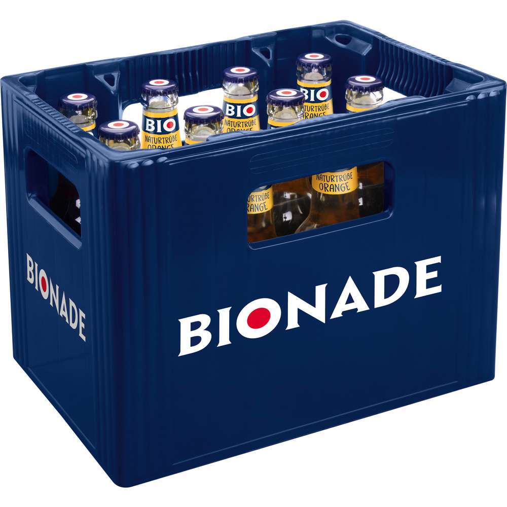 Produktabbildung Bionade Orangen-Limonade, naturtrüb (12x 0,330 Liter)