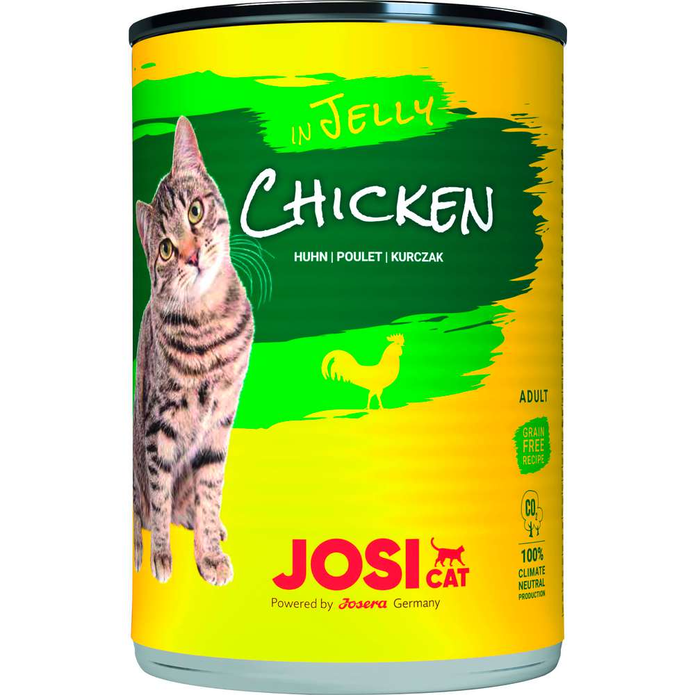 Produktabbildung JosiCat Katzen-Nassfutter, Huhn in Gelee