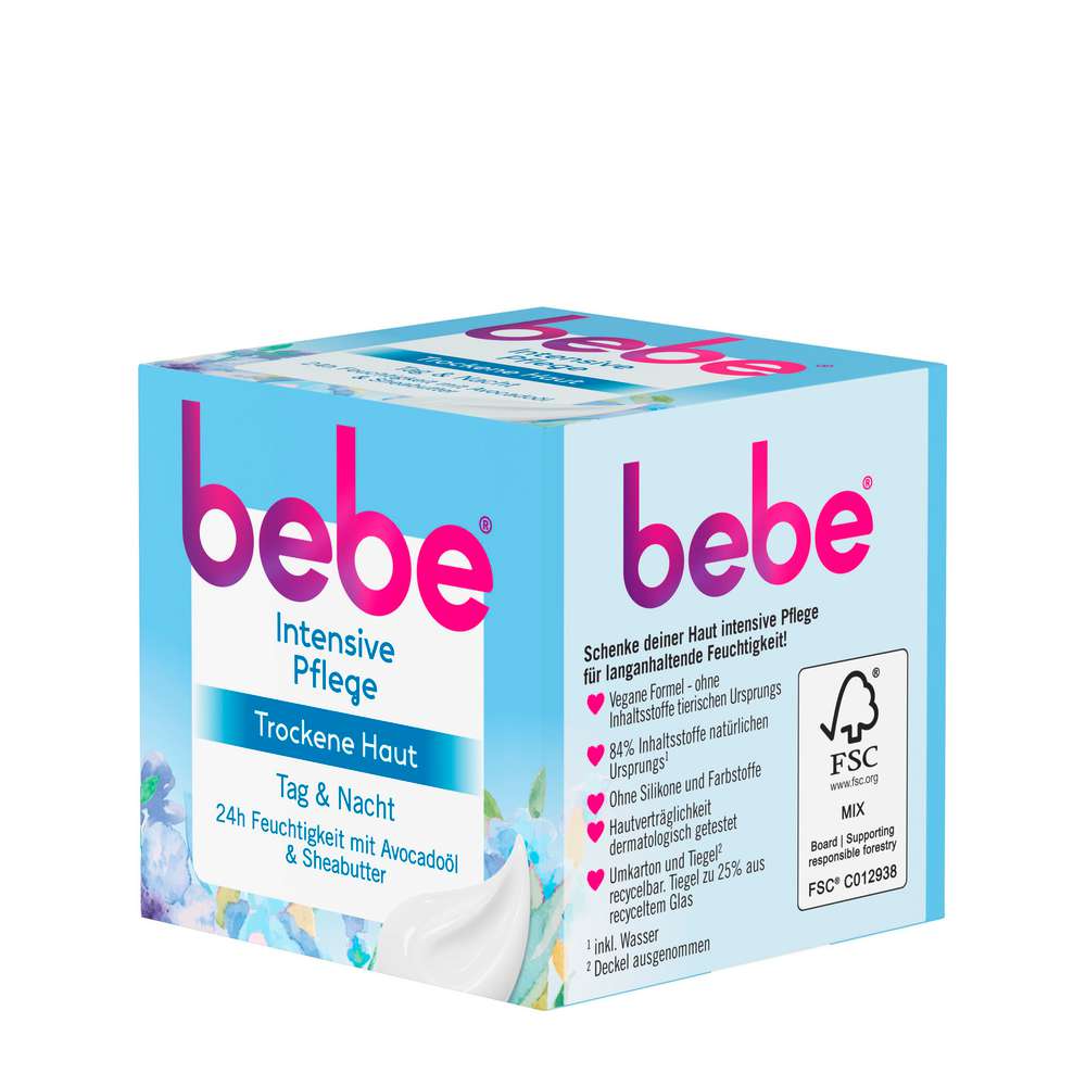 Produktabbildung Bebe Creme, Intensivpflege, Trockene Haut