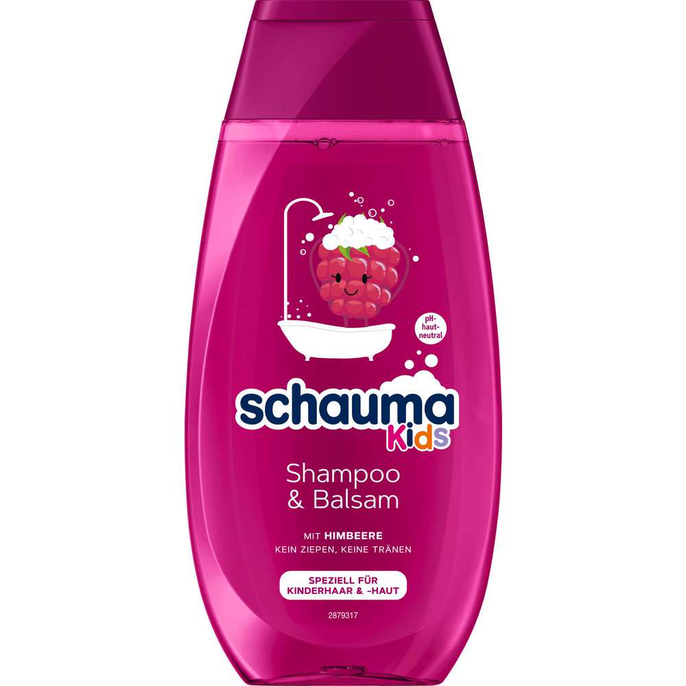 Produktabbildung Schauma Kids Shampoo & Balsam, Himbeere