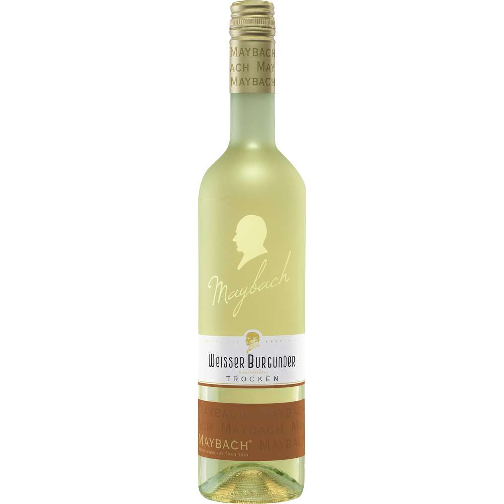 Produktabbildung Maybach Weißer Burgunder trocken Pfalz DQW, Weißwein