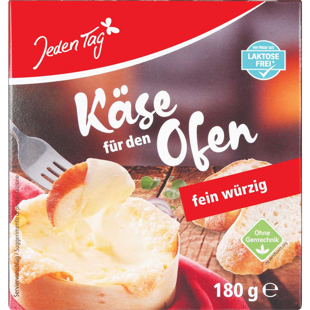 Produktabbildung Jeden Tag Ofen-Käse, fein-würzig