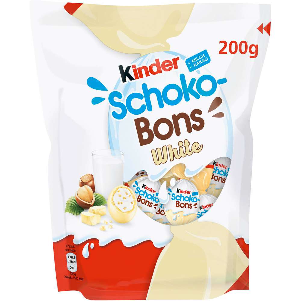 Produktabbildung Kinder Kinder Schoko Bons white