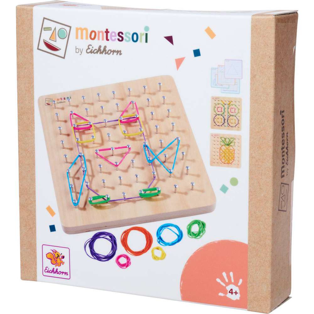 Produktabbildung Eichhorn Montessori Geometriebrett