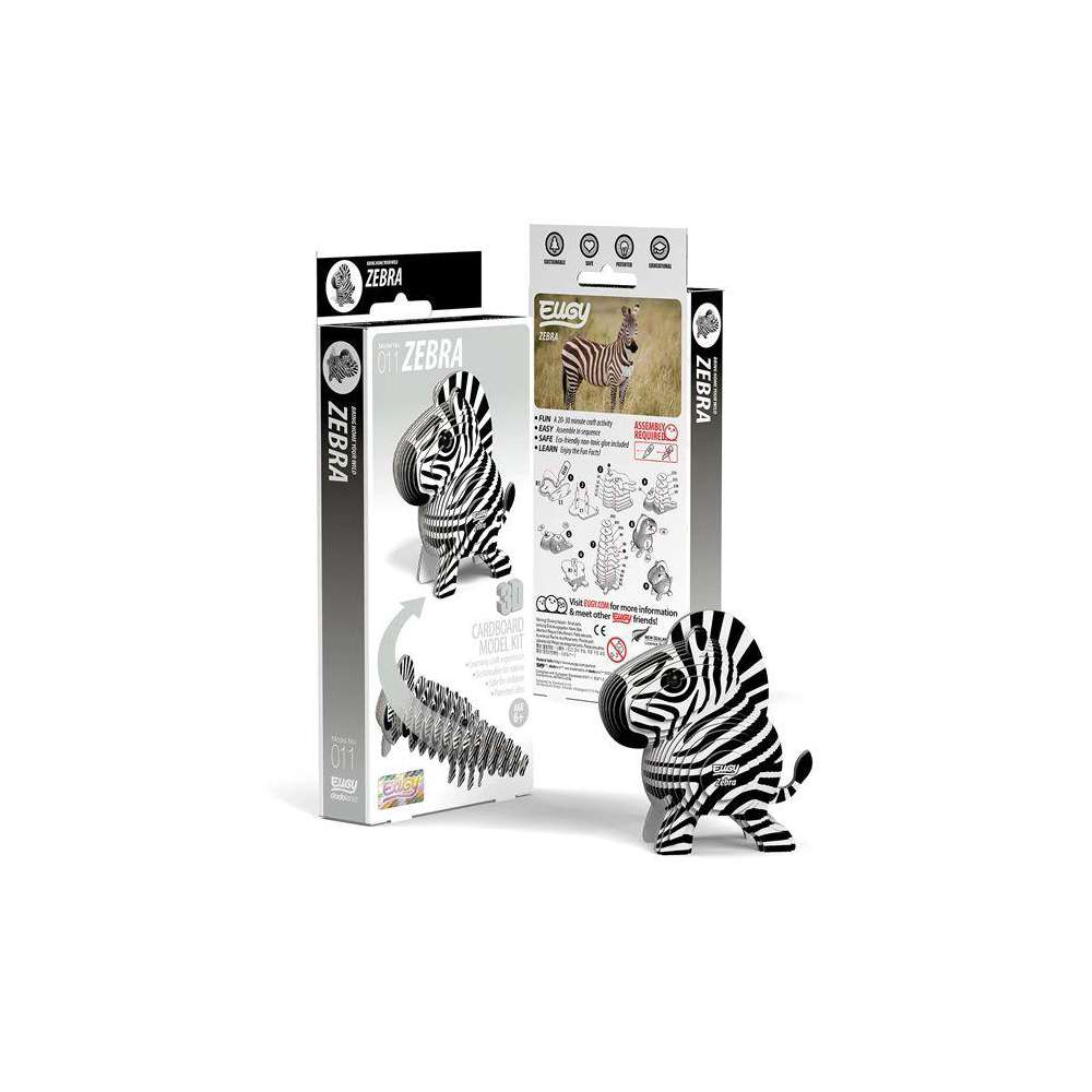 Produktabbildung Carletto 3D Bastelset Zebra