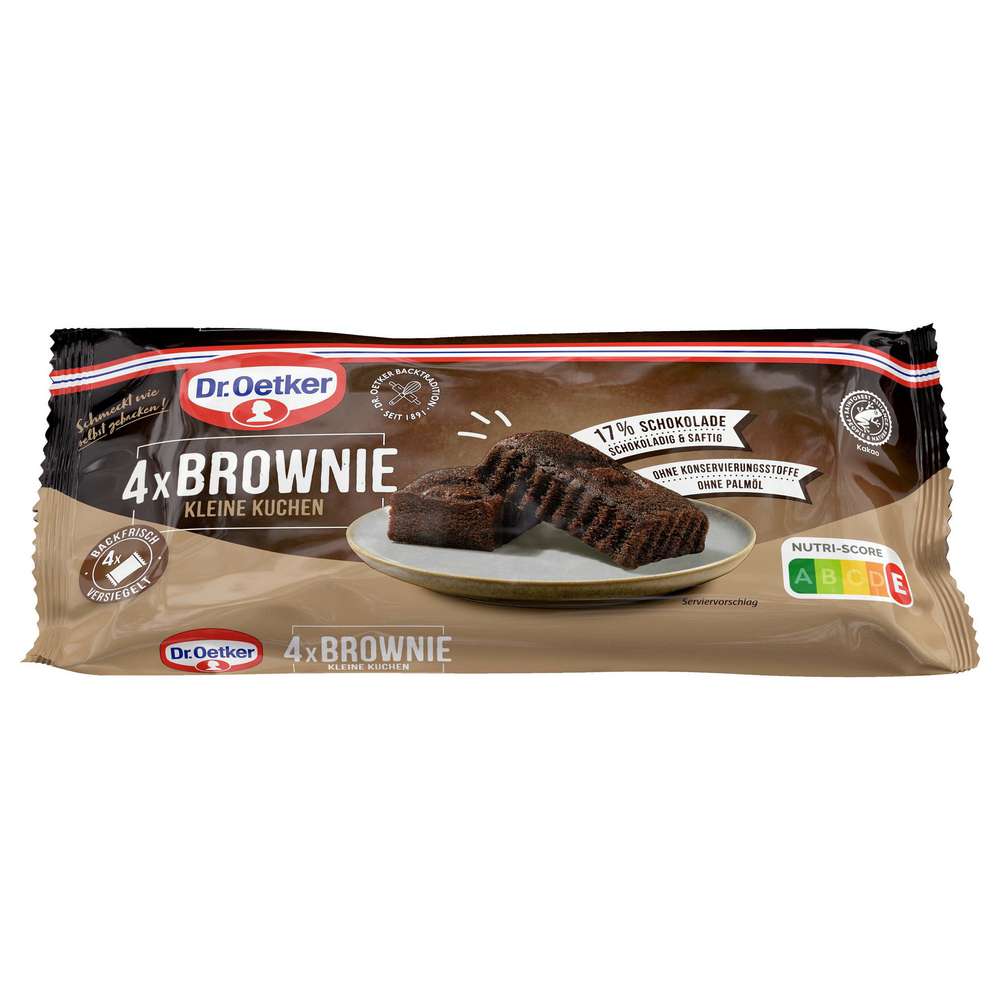 Produktabbildung Dr. Oetker Fertige kleine Brownies