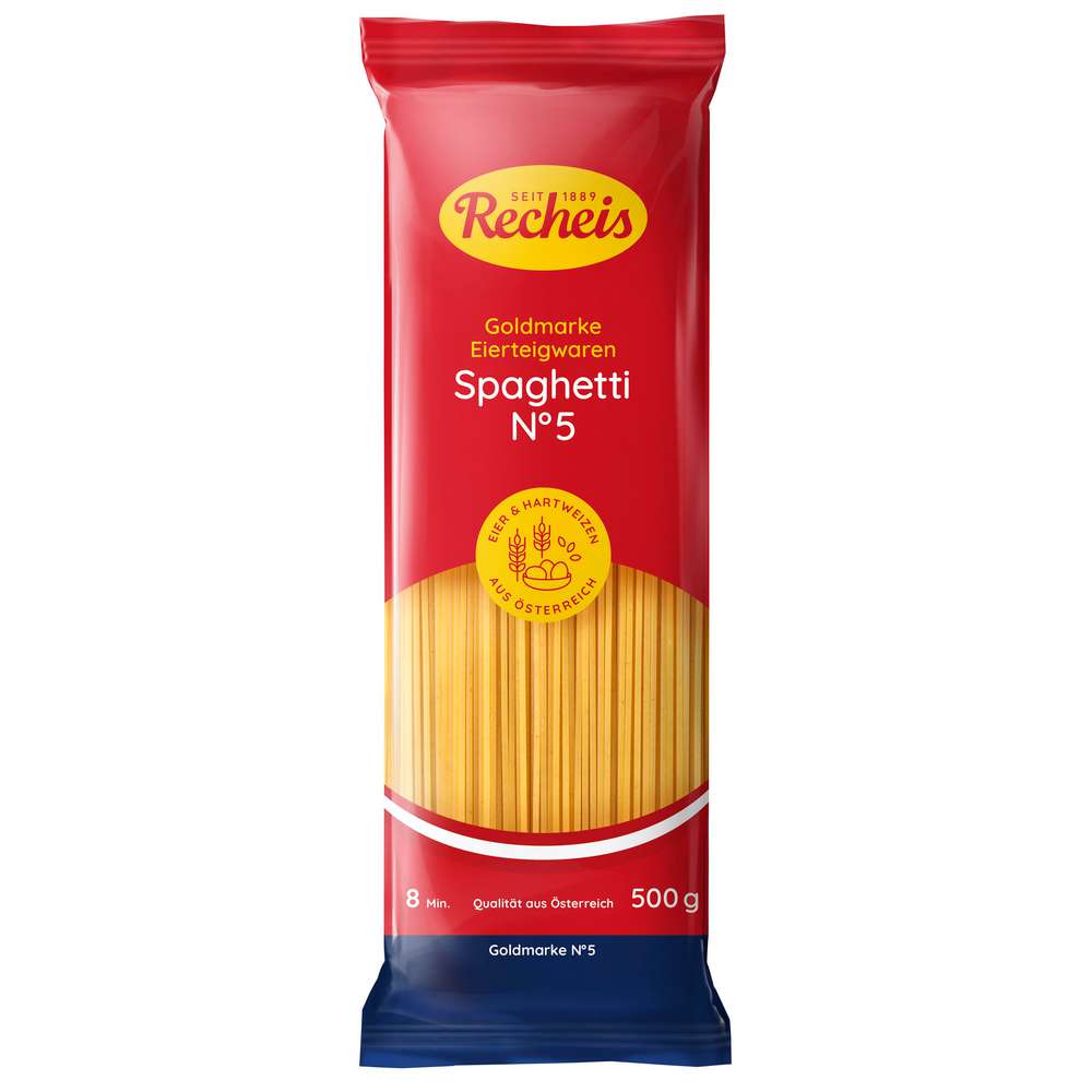 Produktabbildung Recheis Spaghetti Goldmarke