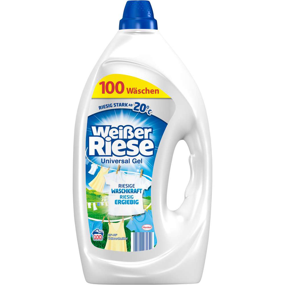 Produktabbildung Weißer Riese Universal-Waschmittel Gel, flüssig