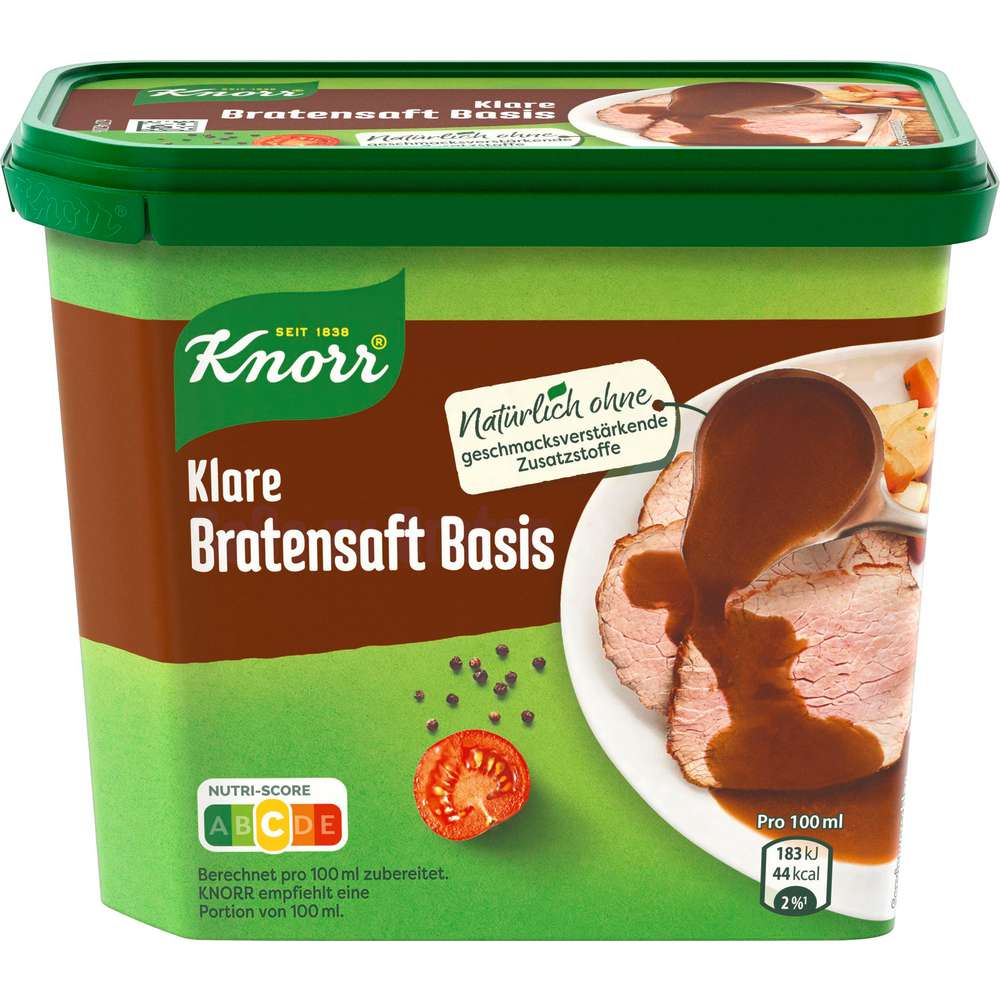 Produktabbildung Knorr Gewürzmischung Bratensaft Basis