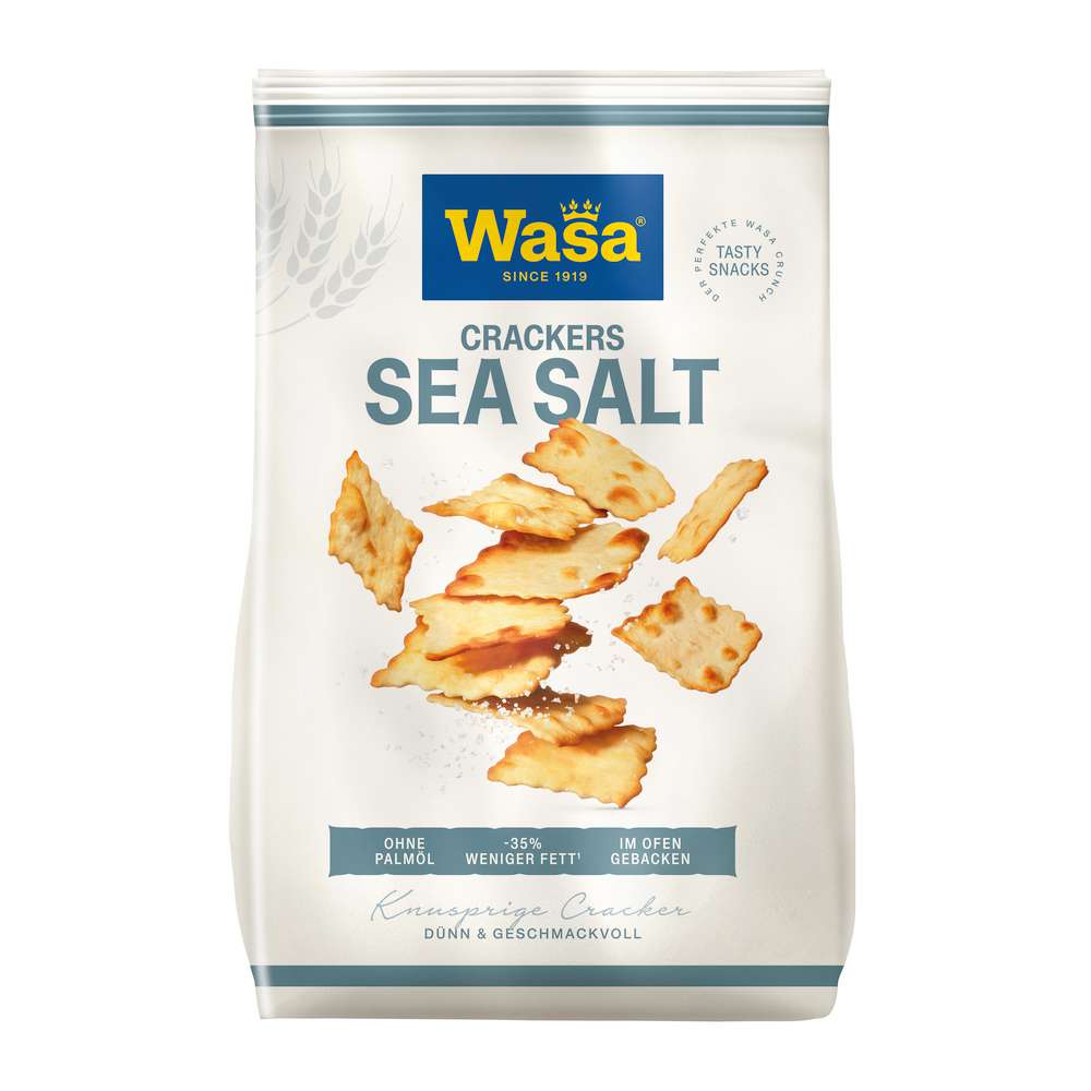 Produktabbildung Wasa Delicate Crackers Sea Salt