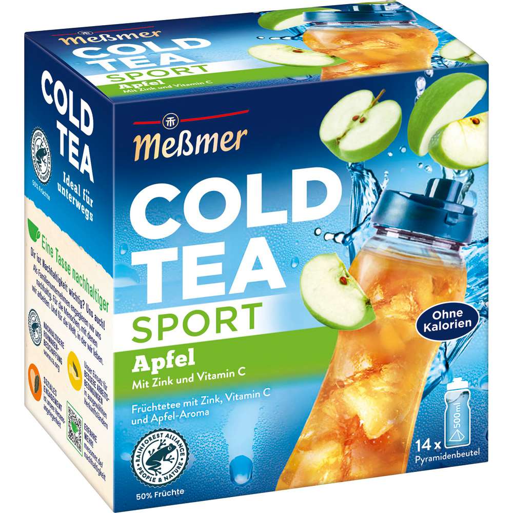 Produktabbildung Messmer Cold Tea Sport Apfel