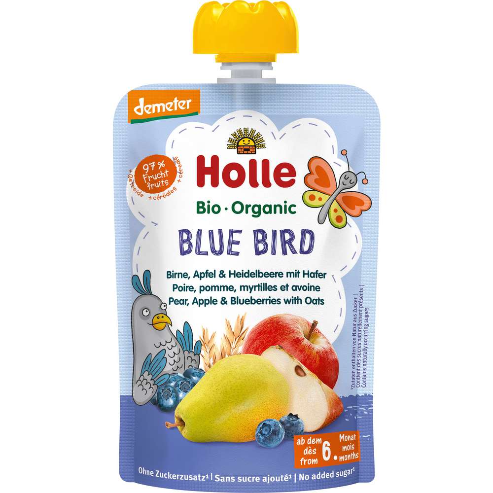Produktabbildung Holle Bio Fruchtgetränk Blue Bird