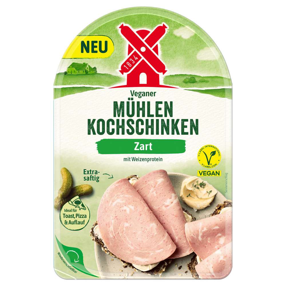Produktabbildung Rügenwalder Mühle Veganer Kochschinken Zart