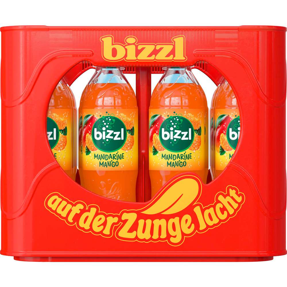 Produktabbildung Bizzl Mango-Mandarine Limonade (12x 1,000 Liter)