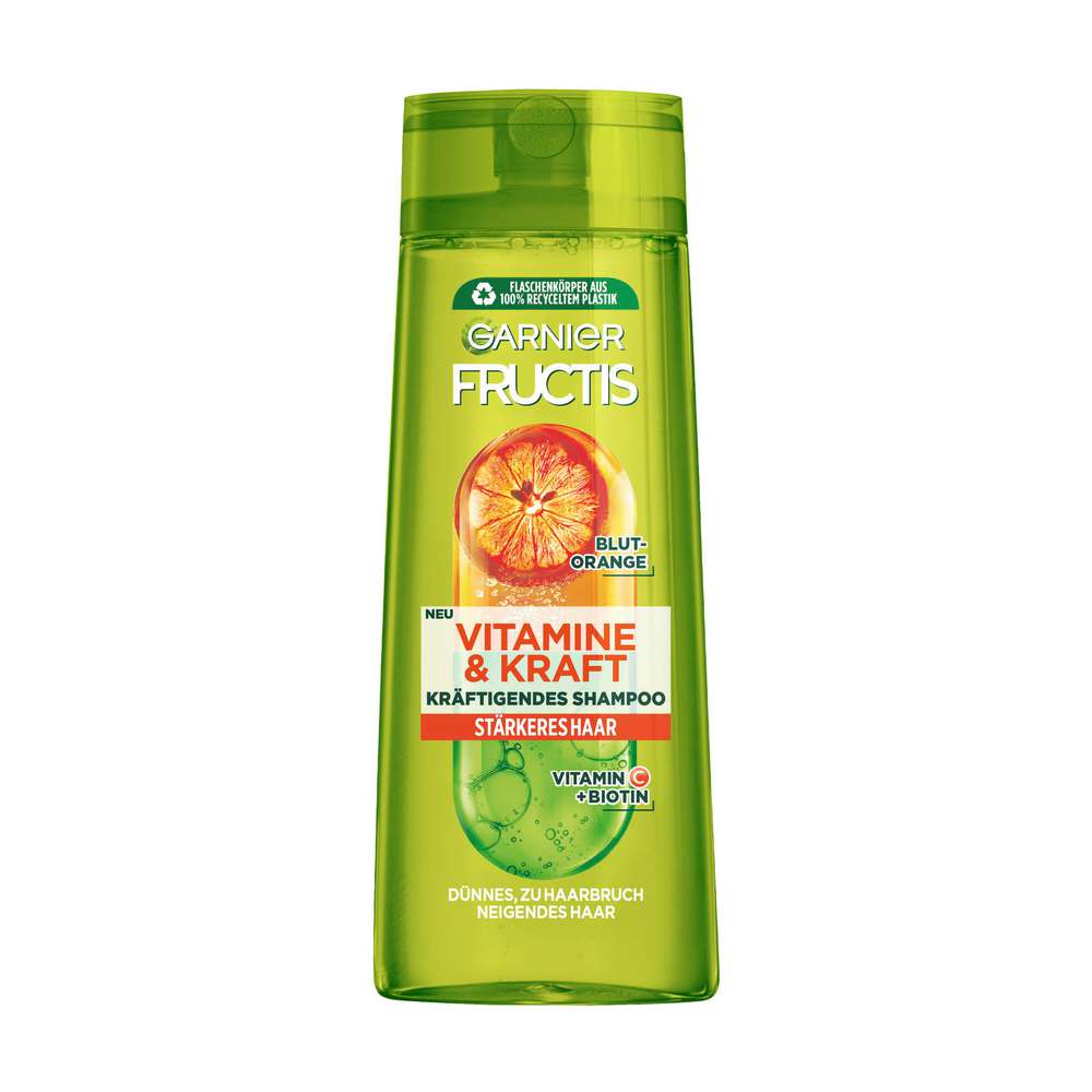 Produktabbildung Garnier Shampoo Fructis, Vitamine & Kraft