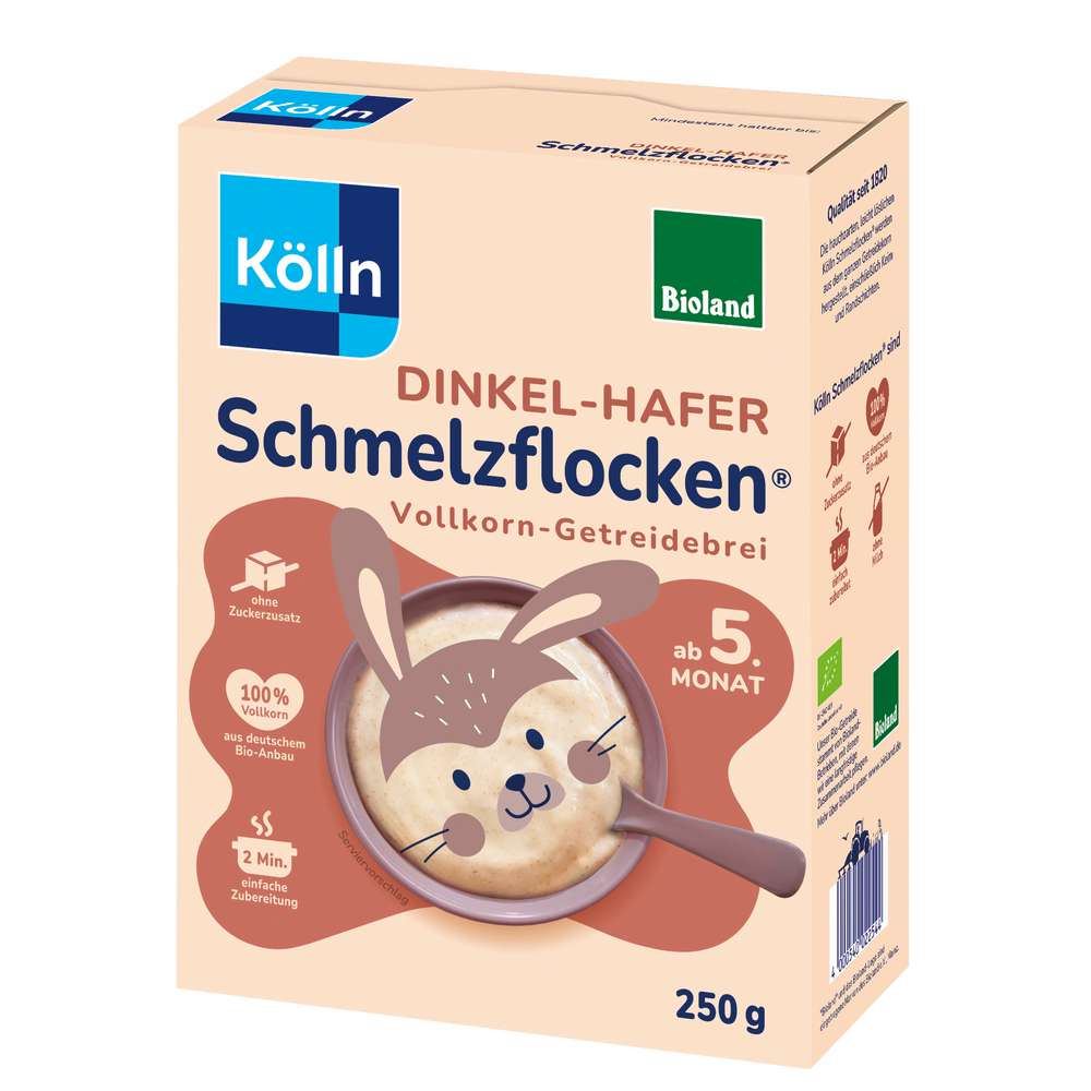 Produktabbildung Kölln Bio Schmelzflocken Dinkel, ab 5. Monat