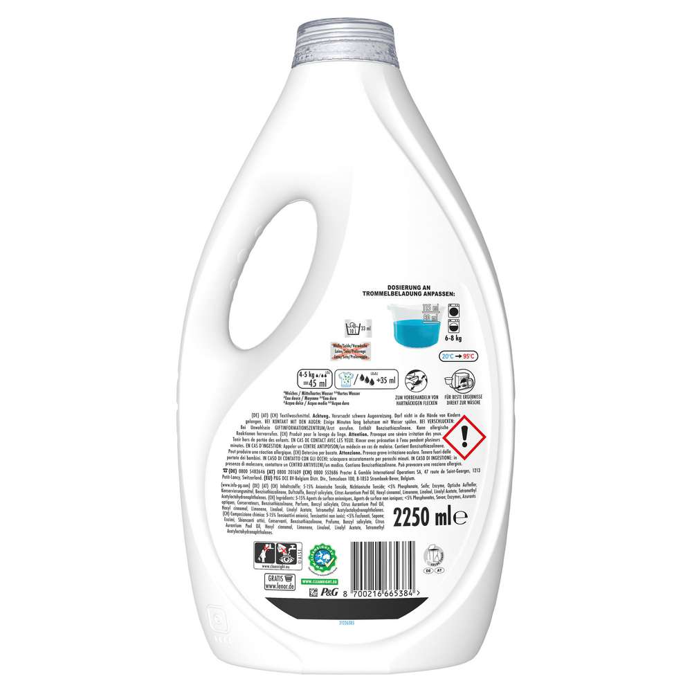 Produktabbildung Lenor Universal-Waschmittel flüssig, Aprilfrisch
