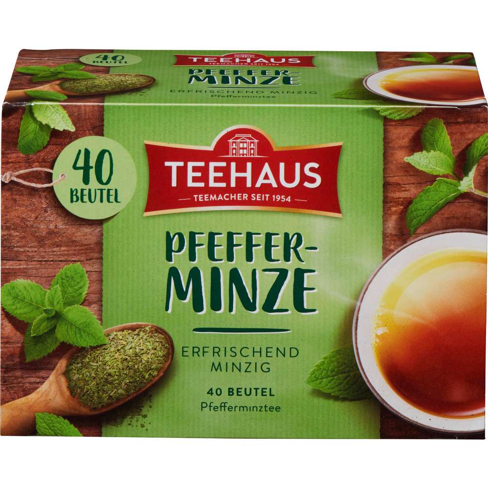 Produktabbildung Teehaus Kräutertee Pfefferminz