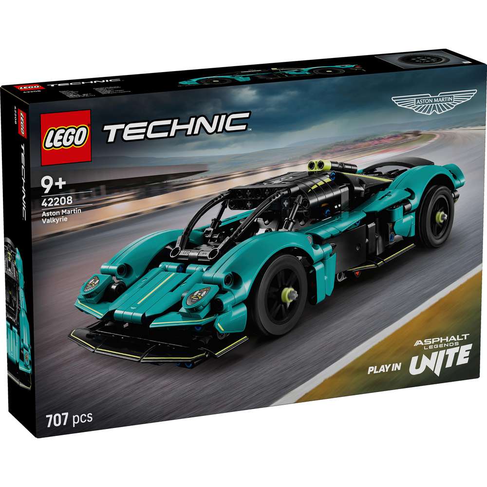 Produktabbildung Lego LEGO Technic Aston Martin Valkyrie - Bauset -  Spielzeugauto 42208