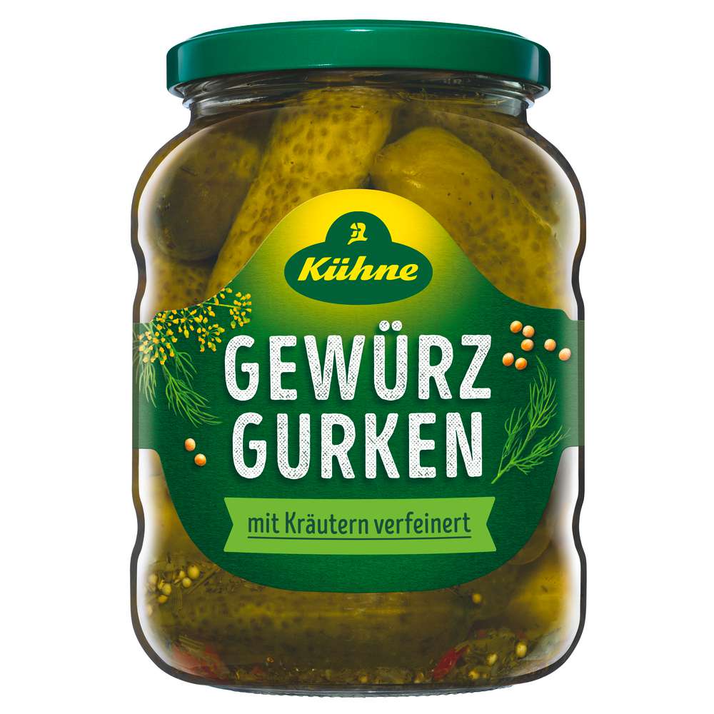 Produktabbildung Kühne Gewürzgurken Auslese
